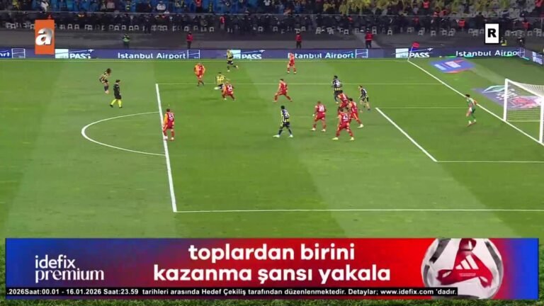 GOL | Galatasaray 0-1 Fenerbahçe