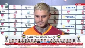 Mauro Icardi’den Süper Kupa finali sonrası flaş Fenerbahçe yorumu!