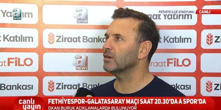 Okan Buruk: Burada oynamak büyük mutluluk!