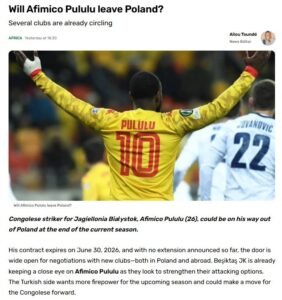 Beşiktaşın Afimico Pululu sürprizi! Transferi böyle duyurdular!