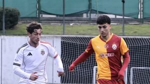 Derbide kazanan Beşiktaş U19!