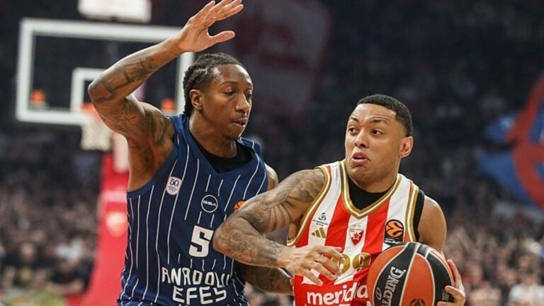 Anadolu Efes deplasmanda Kızılyıldıza yenildi!