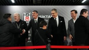 Beşiktaşta Bayramlaşma Töreni