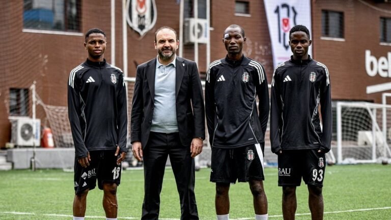 Beşiktaşa Nijeryadan 3 genç yetenek!