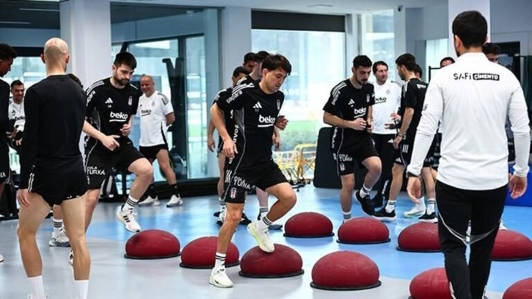 Beşiktaşta derbi hazırlıkları sürüyor!