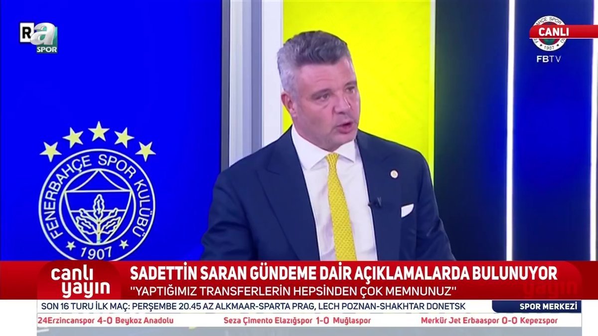 Fenerbahçe Başkanı Sadettin Saranın Ademola Lookman transferi hakkında açıklaması!