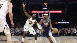 NBAde Thunder, sahasında Nuggetsı 127