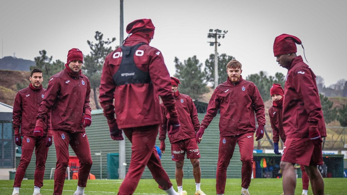 Trabzonsporda Fatih Karagümrük maçı hazırlıkları tamamlandı