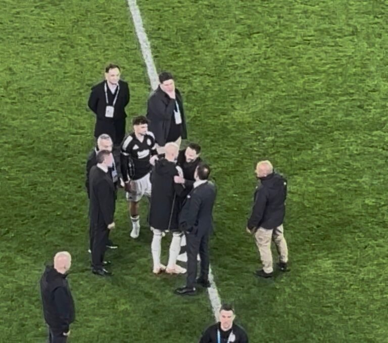 Cerny ve Tedesco arasında maç sonunda samimi anlar!