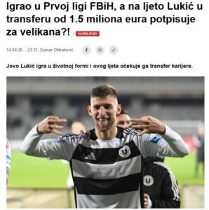 Beşiktaş, forvete sürpriz hamle: Jovo Lukic