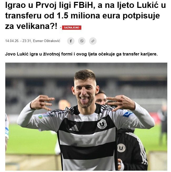 Beşiktaş, forvete sürpriz hamle: Jovo Lukic