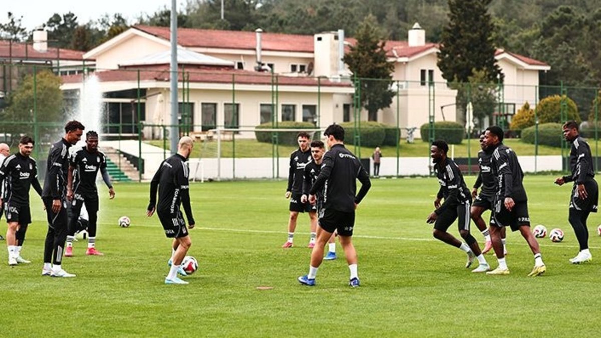 Beşiktaş, Corendon Alanyaspor maçı için hazırlıklarını sürdürdü!
