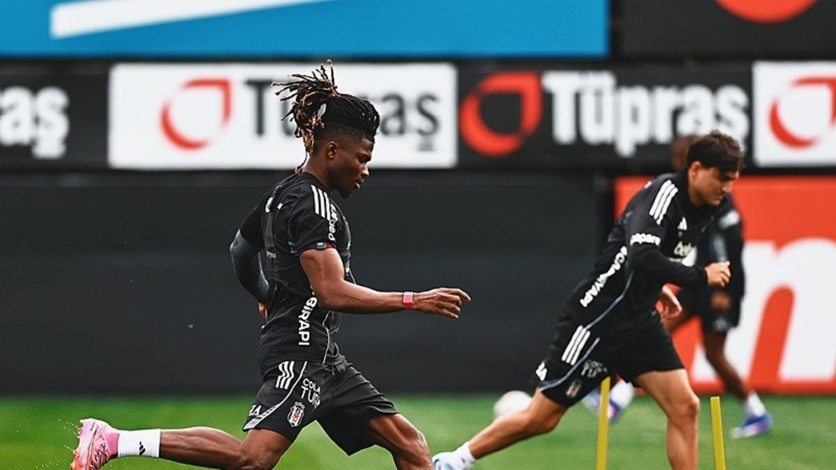 Beşiktaşta Fenerbahçe maçı hazırlıkları sürüyor!