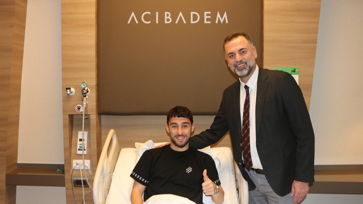 Beşiktaşta Kartal Kayra Yılmaz ameliyat edildi