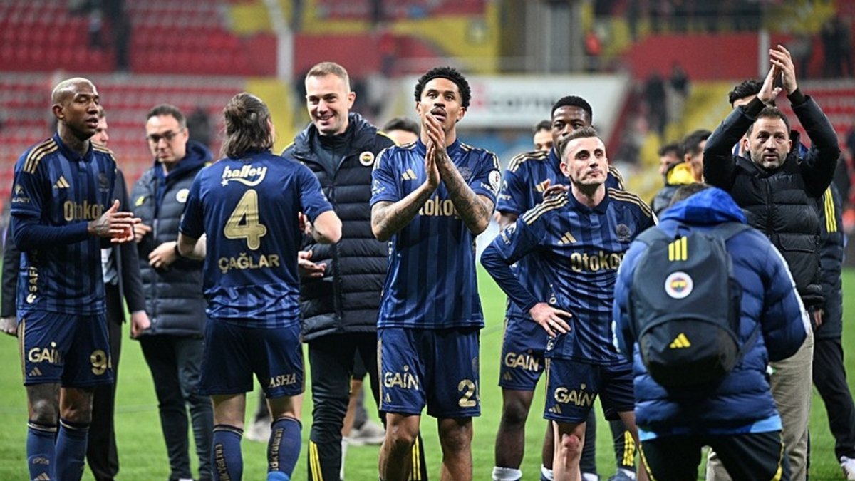 Fenerbahçe keeps pace in the race