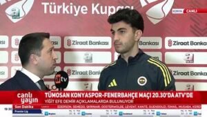 Yiğit Efe Demirden derbi açıklaması