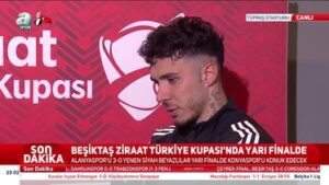 Beşiktaşın Emirhan Topçuya göre kupanın en büyük adayı biziz!