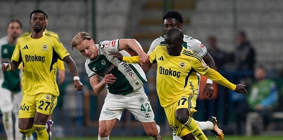 Fenerbahçe eliminated by Konyaspor in Ziraat Turkish Cup quarter