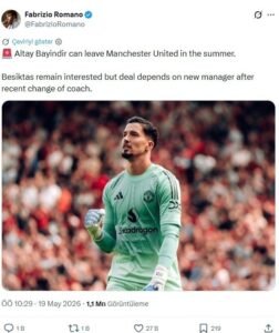 Altay Bayındırın Beşiktaşa transferi için görüşmeler başladı mı?