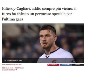 Cagliariden bomba Semih Kılıçsoy hamlesi! Vazgeçilmez bir transfer dediler…