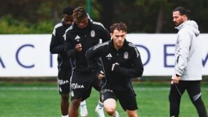 Beşiktaşta TÜMOSAN Konyaspor maçı hazırlıkları sürdü
