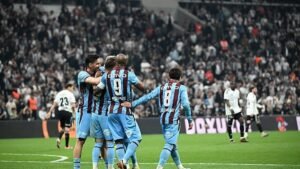 Trabzonspor clinch victory in the derby at Dolmabahçe!