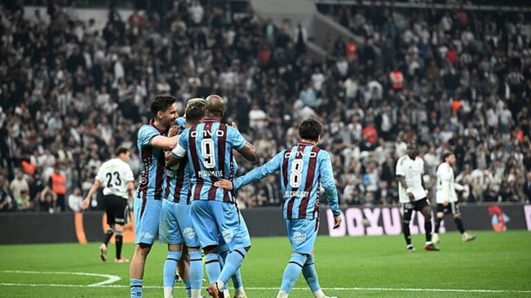 Trabzonspor clinch victory in the derby at Dolmabahçe!