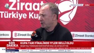 Sergen Yalçın: Final oynamak istiyoruz