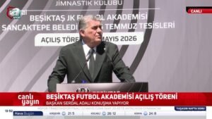 Beşiktaş Başkanı Serdal Adalı: Altyapıya yapılan en büyük yatırım!
