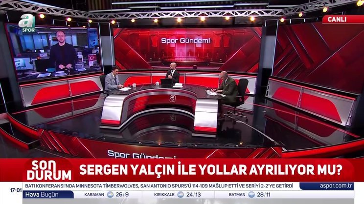 Sergen Yalçına Beşiktaşta verilen karar