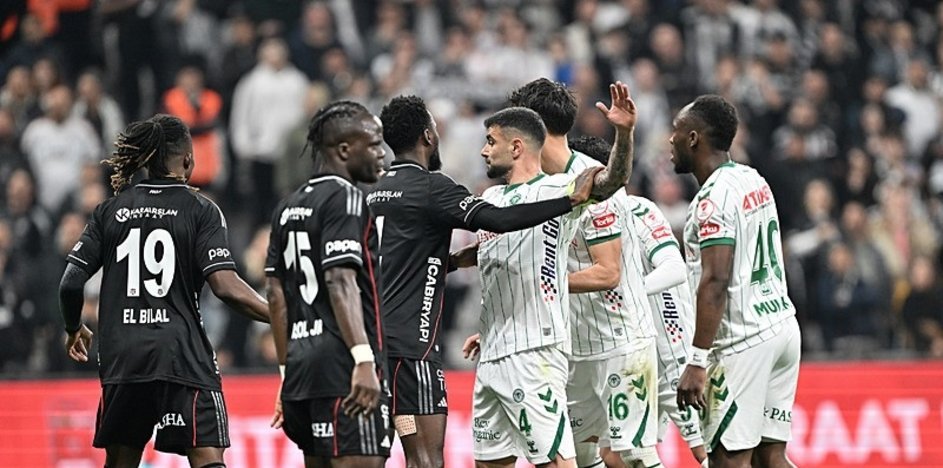 Beşiktaşın 2 şutu direkte patladı! İşte o pozisyonlar