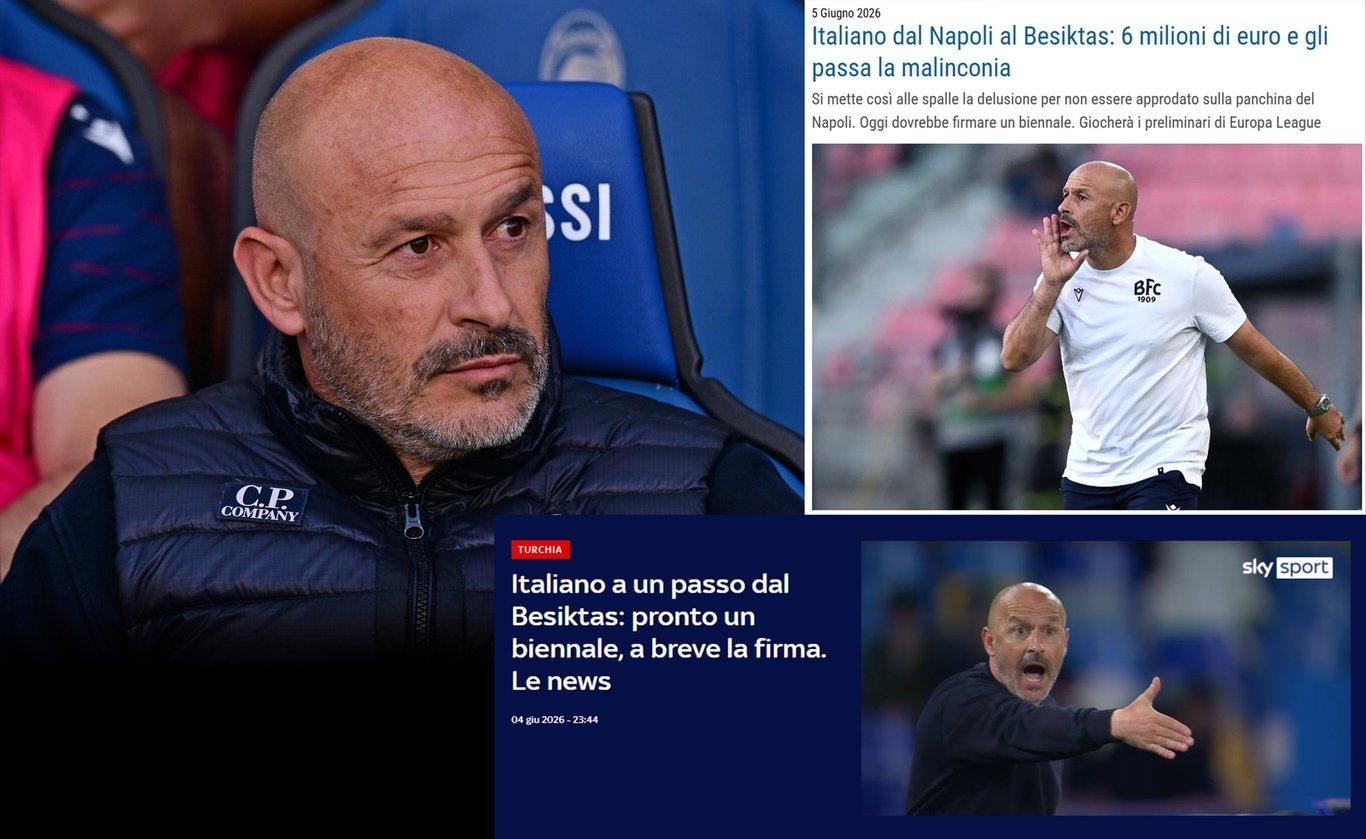 İtalyan Teknik Direktör Vincenzo Italiano, Beşiktaşa Katılıyor!