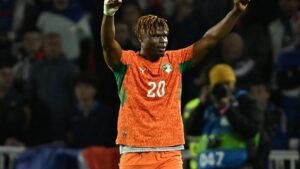 Agbadou shines on the field
