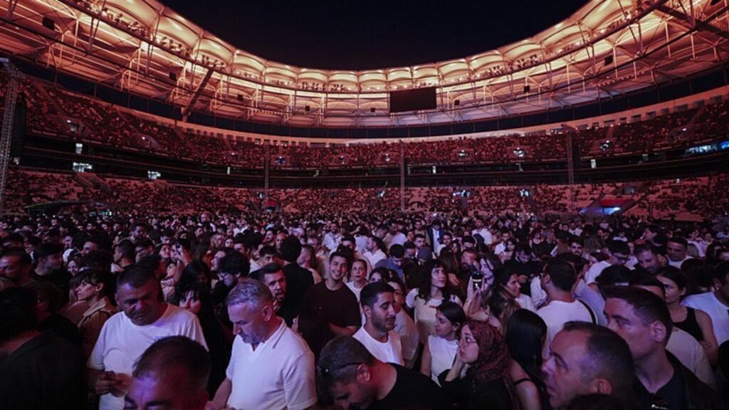 Konser gelirleri 5 milyon dolarlık rekor kırdı