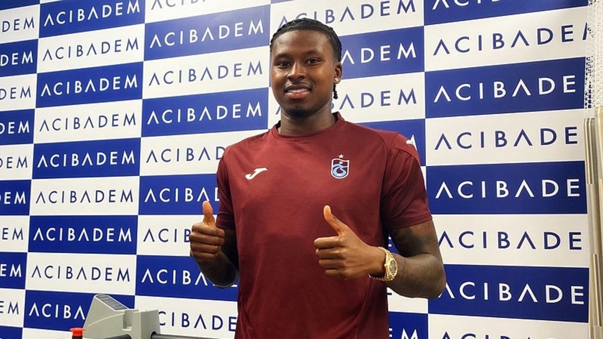 Trabzonsporun yeni transferi Sidny Cabral sağlık kontrolünden geçti