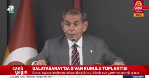 Galatasaray Başkanı Dursun Özbekten Transfer Açıklaması: ASpordan Önemli Gelişmeler