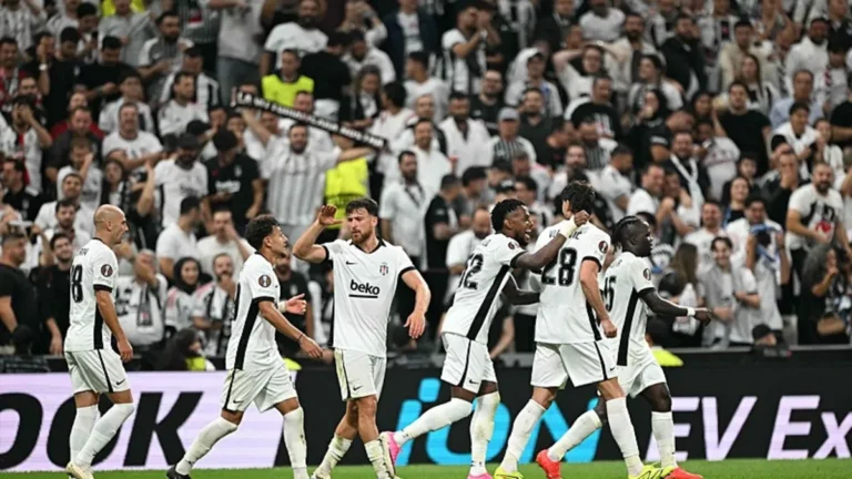 Beşiktaş Avrupa Liginde Marsilyayı yenerek yükseldi!