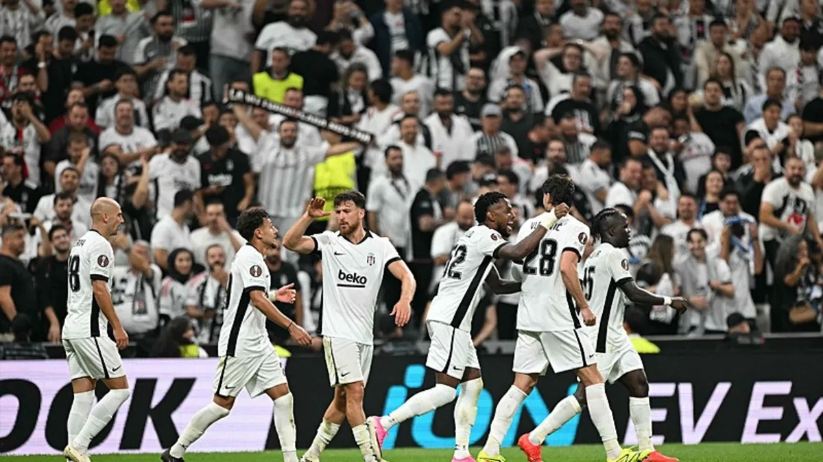 Beşiktaş Avrupa Liginde Marsilyayı yenerek yükseldi!