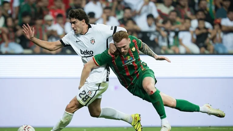 Beşiktaş zirve şansını kaçırdı! Liderlik koltuğu Amedsporun oldu