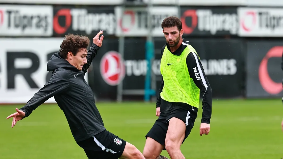 Beşiktaş, Kocaelispor maçına hazırlanıyor